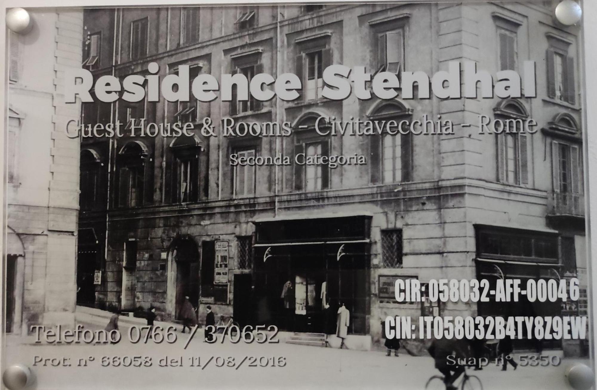 Residence Stendhal Guest House Civitavecchia Buitenkant foto